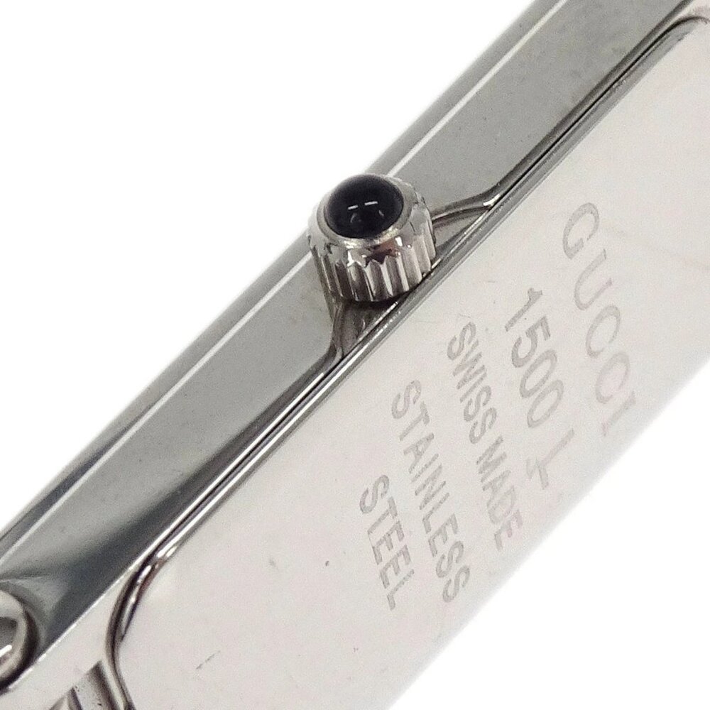 Gucci 1500L Quartz Watch SS 154305 - Picture 6 of 12